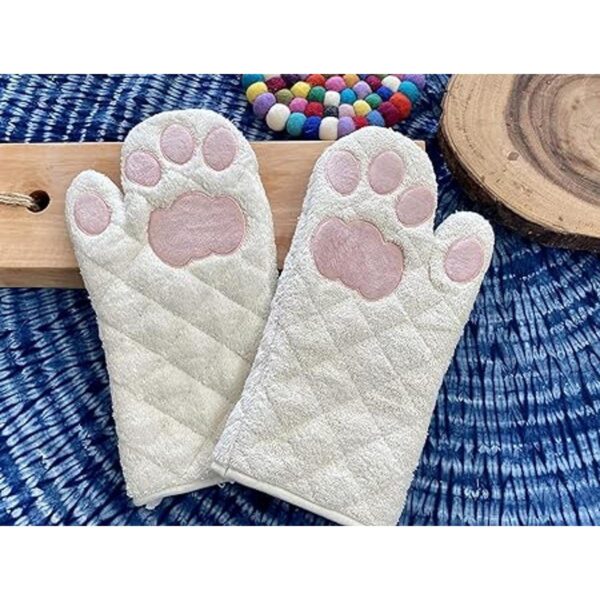 Cricket Junebug Manoplas de horno para patas de gato