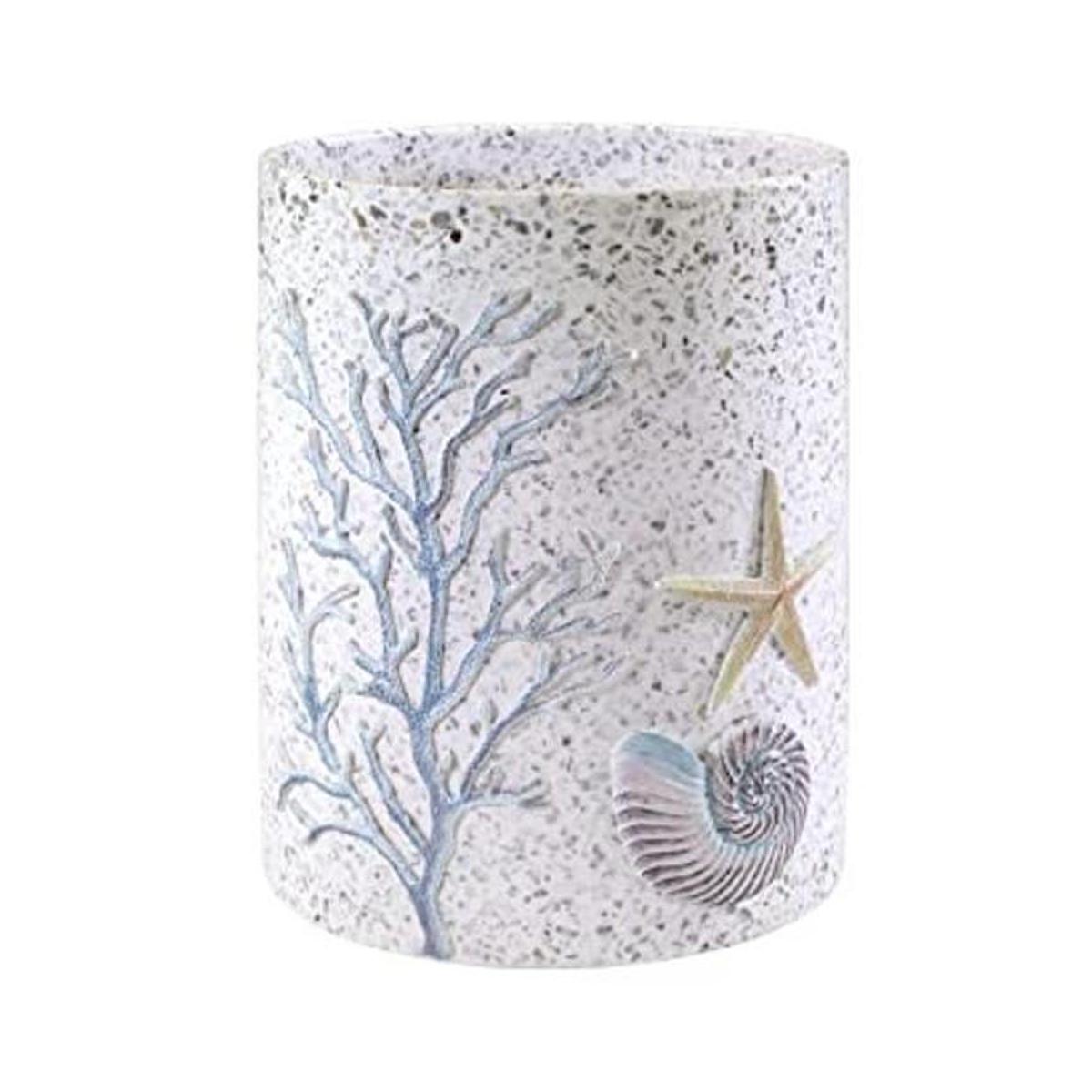 Avanti Linens Coastal Terrazzo Papelera multicolor