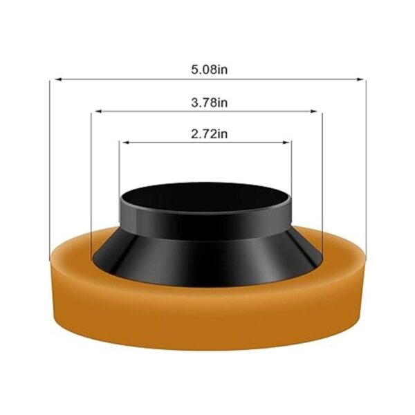 Juego de 11 anillos de cera para inodoro que incluyen_2