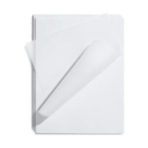 Papel de vitela transparente 100 hojas de papel