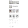 Kohler K23289CP Portarrollos cuadrados para papel
