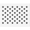 Plantilla de plantilla de 50 estrellas Plantilla