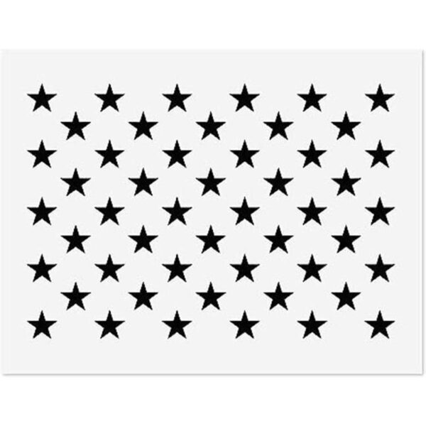 Plantilla de plantilla de 50 estrellas Plantilla