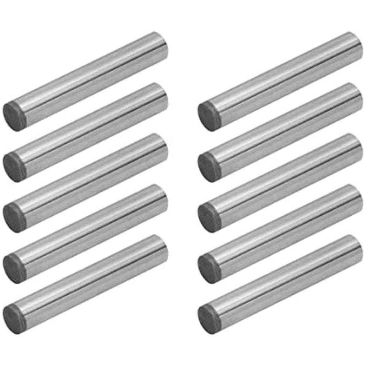 POWERTEC 71475 Hardened Steel Dowel Pins 14 Inch Heat