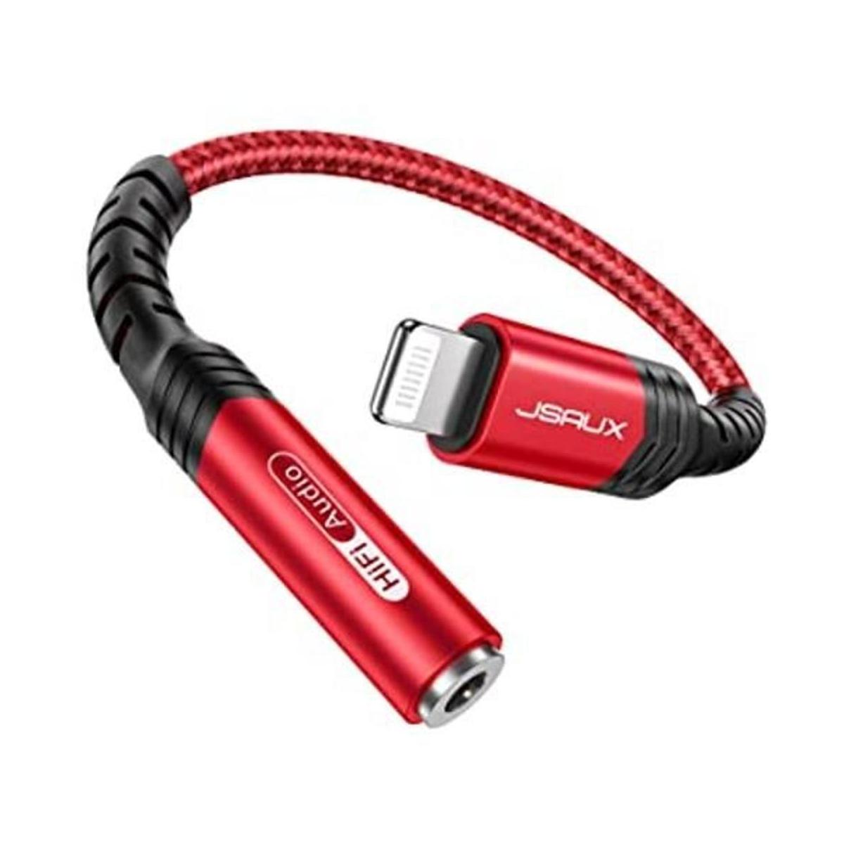 JSAUX Adaptador de clavija hembra para audífonos de