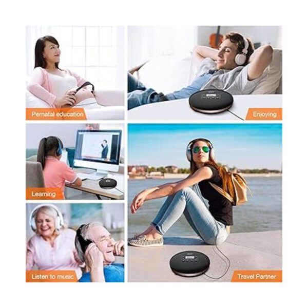 HOTT CD711T Reproductor de CD portátil recargable con_6