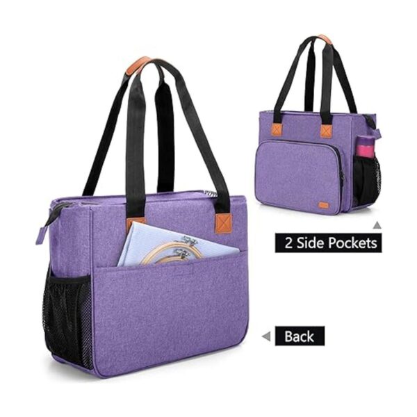 Luxja Bolsa de transporte para proyectos de bordado bolsa_5