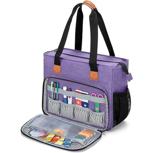 Luxja Bolsa de transporte para proyectos de bordado bolsa_2