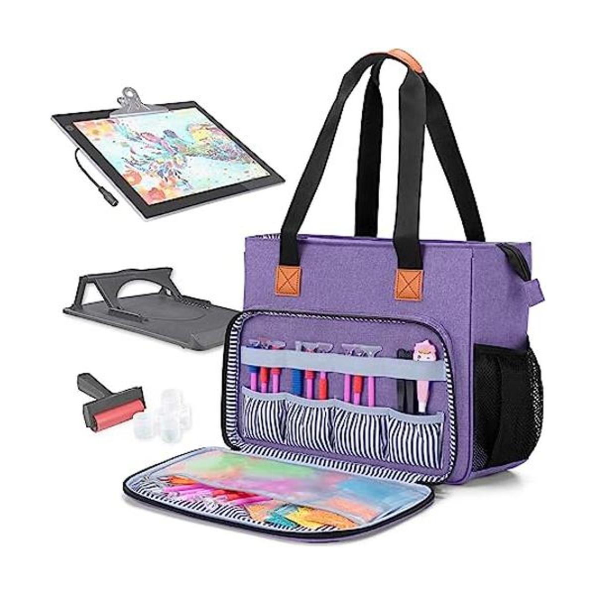 Luxja Funda de transporte para almohadilla de luz A4 y
