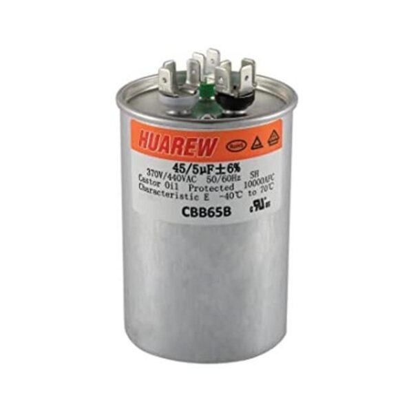 HUAREW 455 uF 6 455 MFD 370440 VCA CBB65 Condensador_1