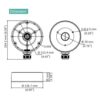 CB130T LTB03W DS1280ZJDM8 Caja de conexiones de base de_3