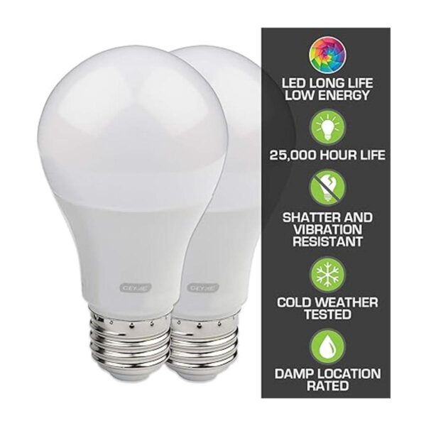 Genie GLEDB2R2 Paquete de 2 bombillas LED para puerta de_3