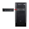 Cablecc USBC y USB 3.0 HUB 4 puertos Panel frontal a placa_6