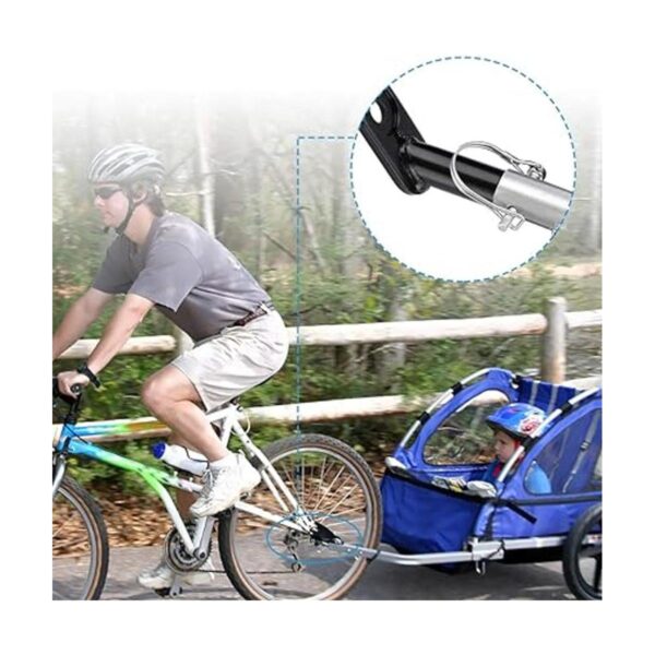 QKURT 2 acopladores para remolque de bicicleta enganche_2