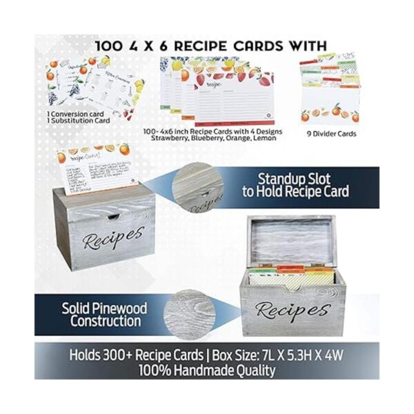 Baking Beyond Caja de recetas con 100 tarjetas de_2