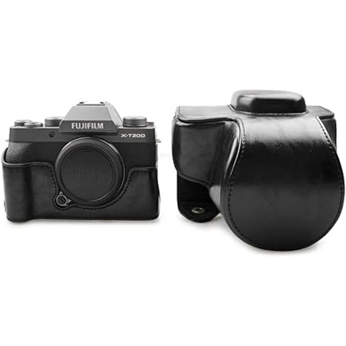 Funda Fuji XT200 kinokoo de piel sintética para Fuji