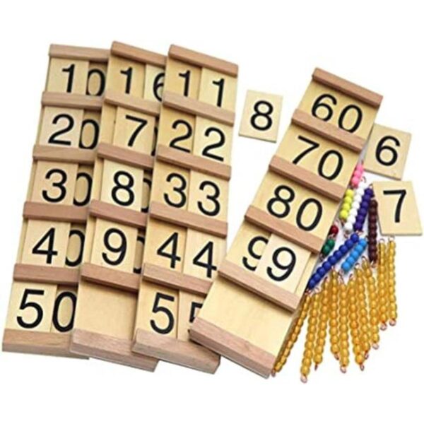 Kghios Montessori Juguetes de matemáticas para niños_1