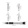 HAUTMEC HT0109HK Juego de 14 cuchillos de precisión para_2