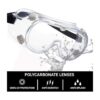 Gamma Ray Gafas protectoras de seguridad antivaho