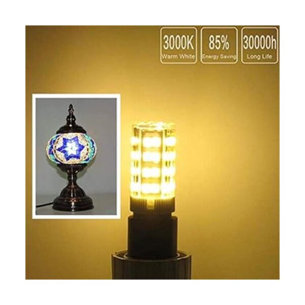 Bombilla LED para lámpara turca mosaico E12 bombillas LED