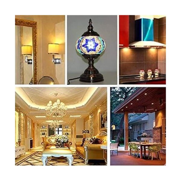 Bombilla LED para lámpara turca mosaico E12 bombillas LED