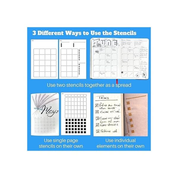 Plantillas de diario Speedy Spreads diseños mensuales_6
