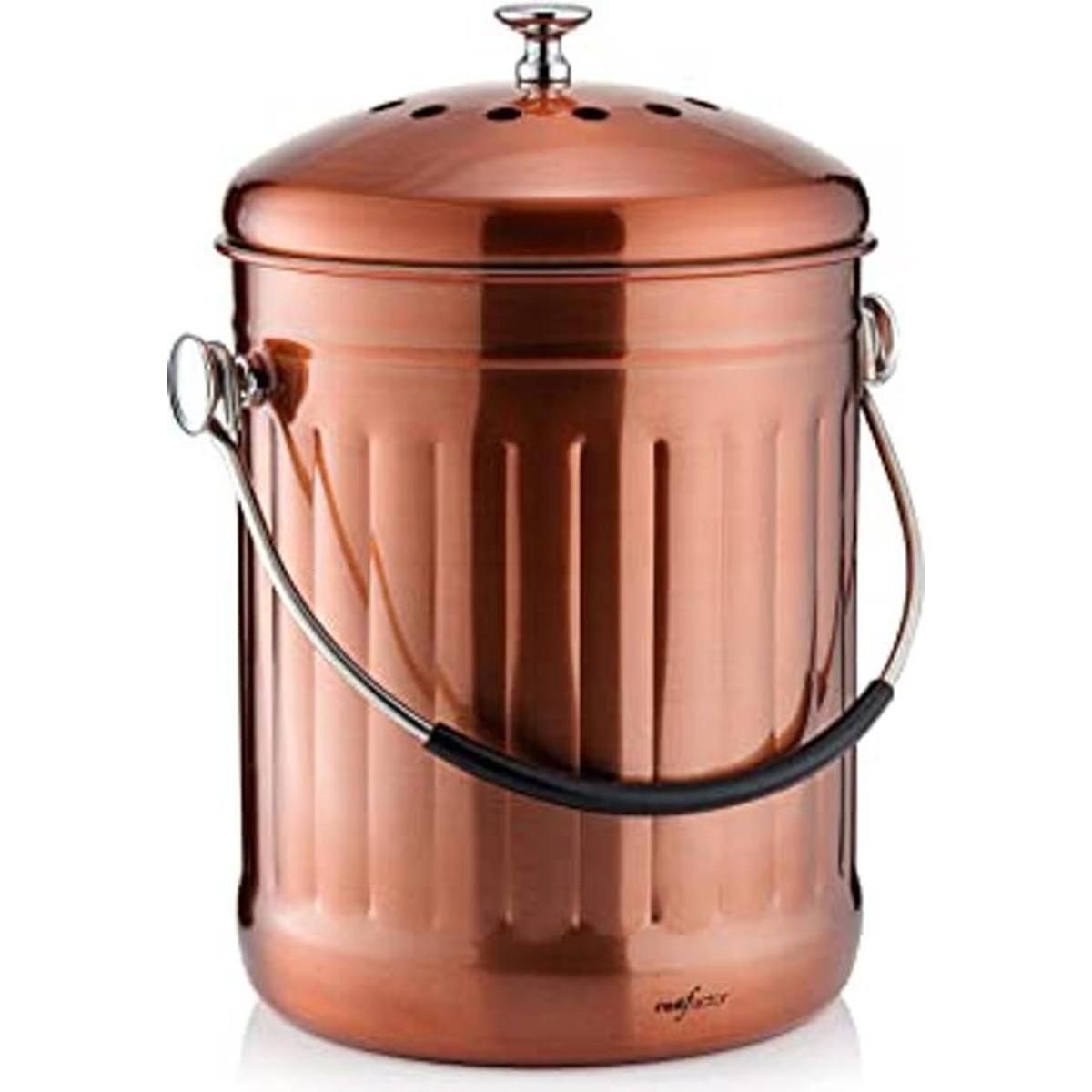 RED FACTOR Contenedor de compost prémium para encimera de
