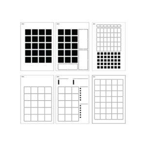 Plantillas de diario Speedy Spreads diseños mensuales_1