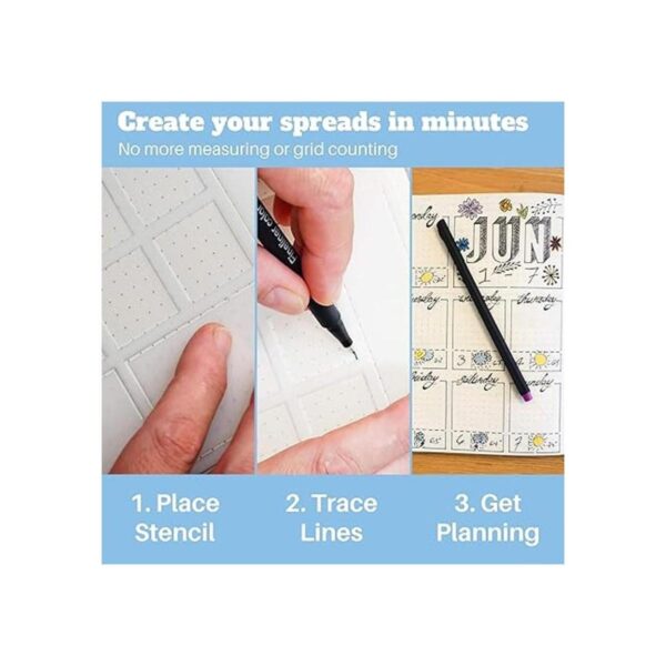 Plantillas de diario Speedy Spreads diseños mensuales_3