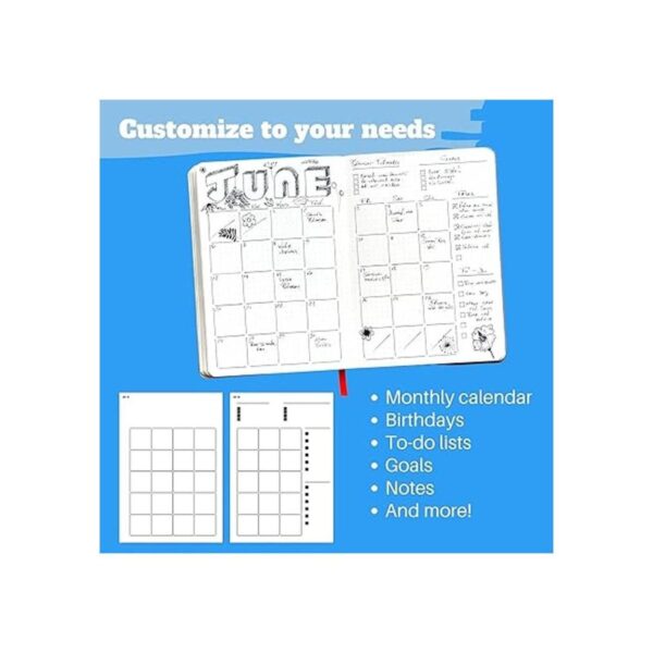 Plantillas de diario Speedy Spreads diseños mensuales_4