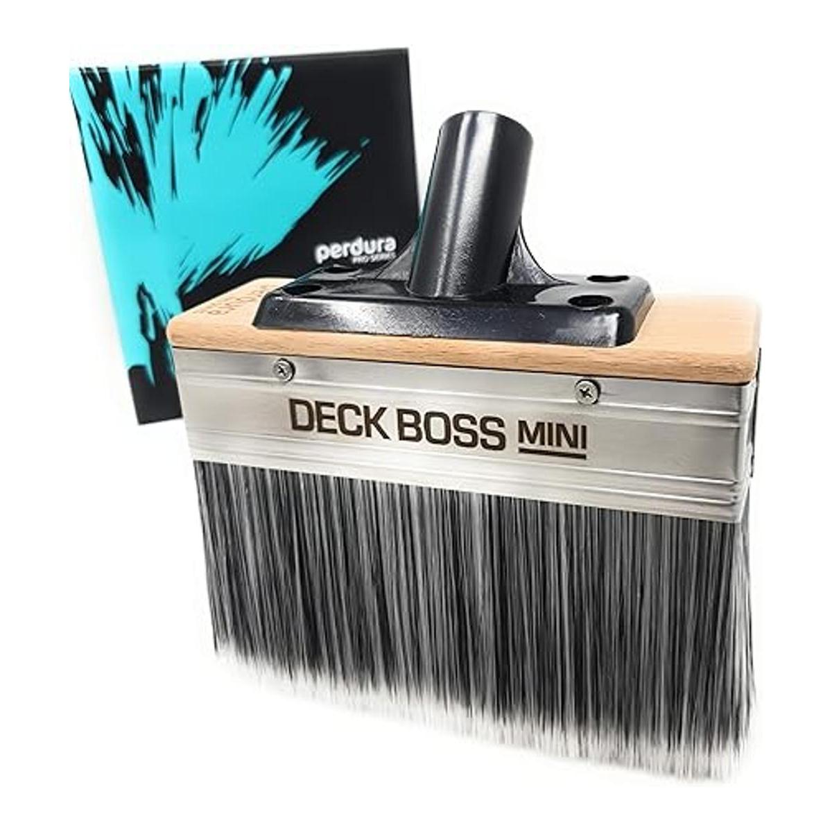 Pincel aplicador de manchas de cubierta Deck Boss Mini