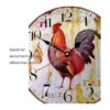 Reloj de pared vintage de 16 pulgadas funciona con pilas_5