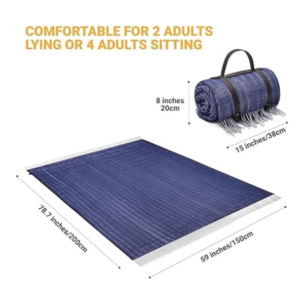 KingCamp Extra Large Outdoor Camping Blanket Picnic_2