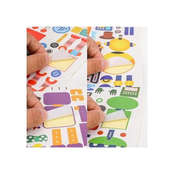 Konsait 48 hojas de pegatinas para niños con diseño de_3