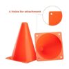 CARTMAN 9 Inch 12 Pack Plastic Training Cones Traffic