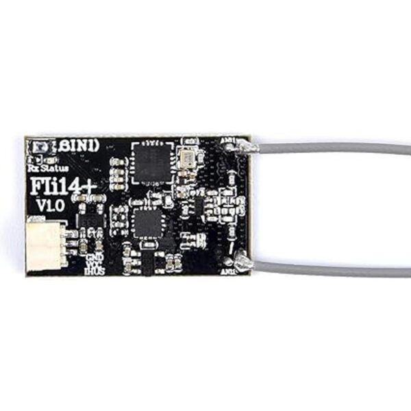 Mini receptor Fli14 de 14 canales 2A con salida RSSI IBUS_4