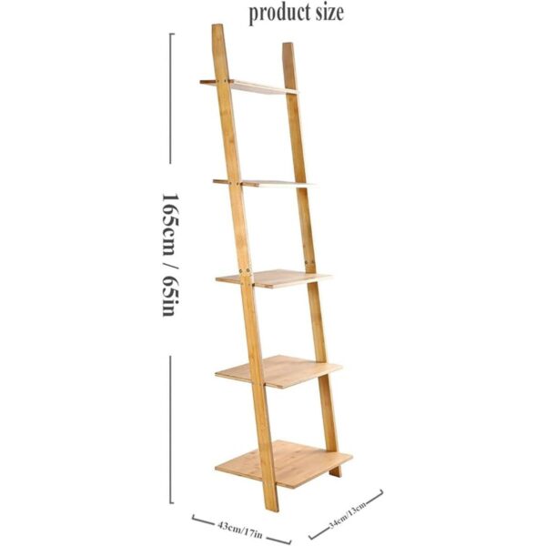 HYNAWIN Estantería de escalera de 5 niveles Estante de_2
