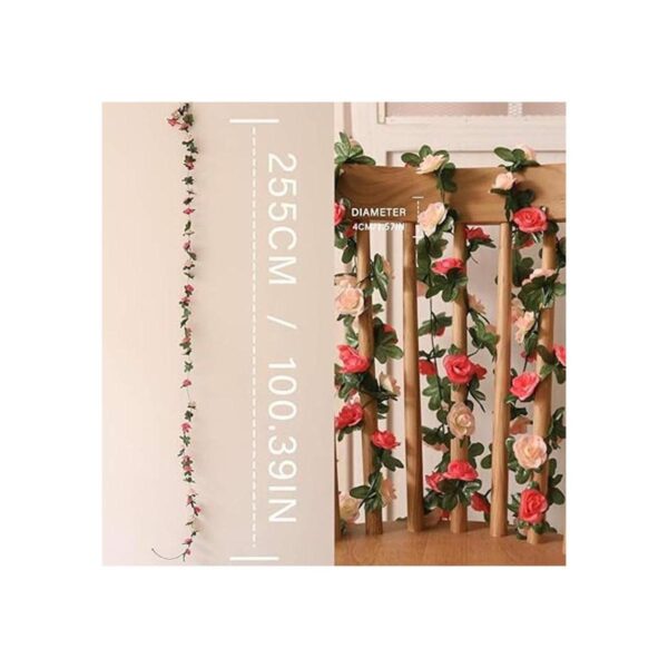 Party Joy Guirnalda de flores artificiales para colgar de