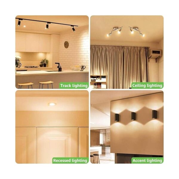 Lepro Bombillas LED GU10 regulables 3000 K color blanco_6