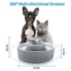 NautyPaws Ceramic Cat Water Fountain_3