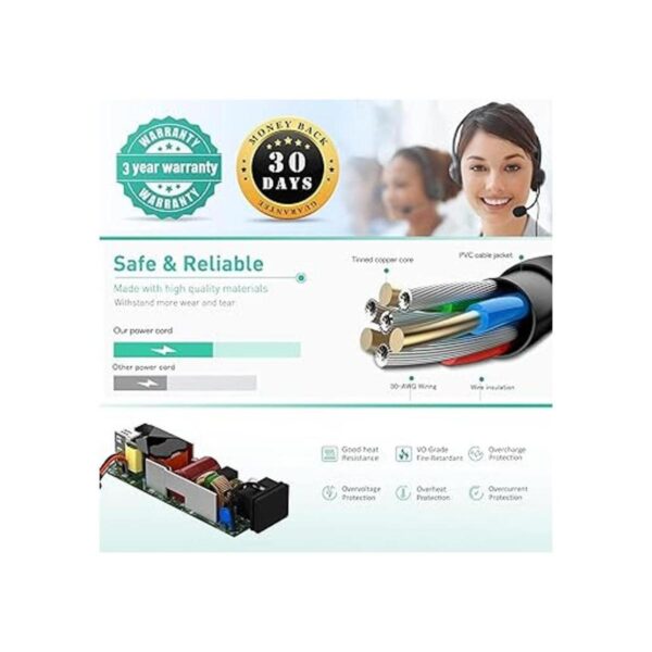 HKY Cargador de CA para Netgear Arlo Pro Base Station_5