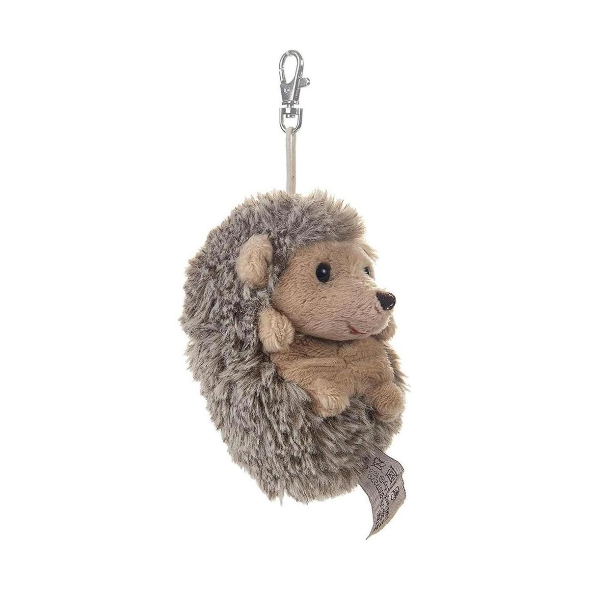 Dilly dudu Llavero de peluche de erizo de 4 pulgadas