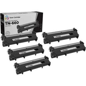 LD Products Cartucho de tóner compatible con Brother TN660_1