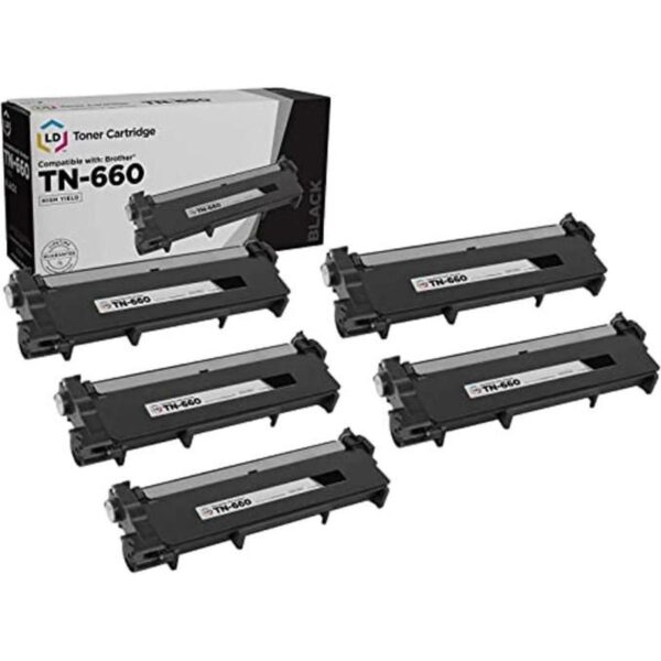 LD Products Cartucho de tóner compatible con Brother TN660_1