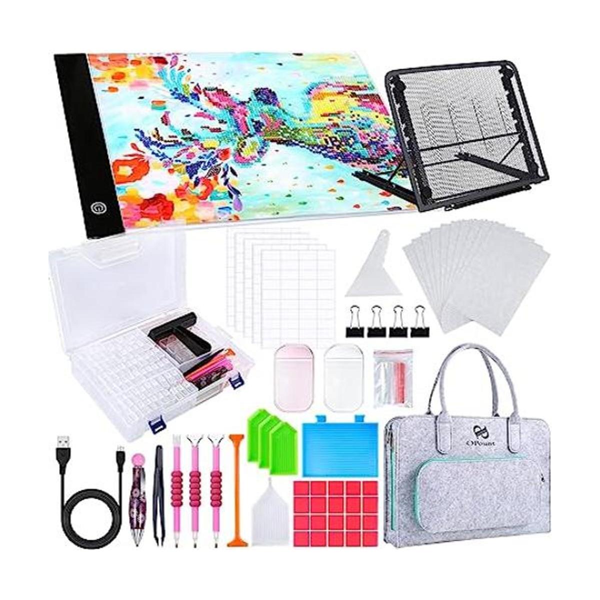 PP OPOUNT Kit de 170 almohadillas de luz LED de pintura de