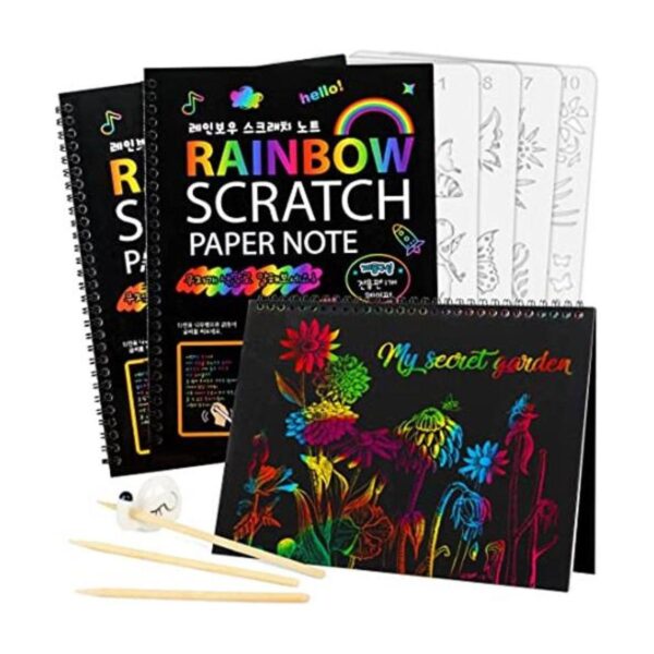 Mocoosy Paquete de 3 cuadernos de papel artístico para_1