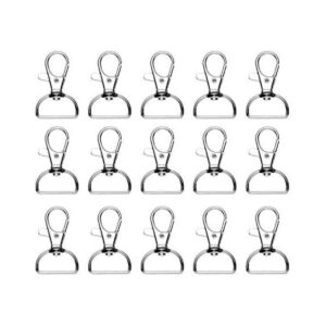Juego de 50 anillos giratorios de metal para llaves_1