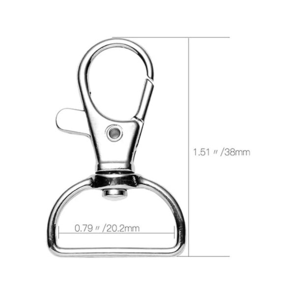 Juego de 50 anillos giratorios de metal para llaves_3