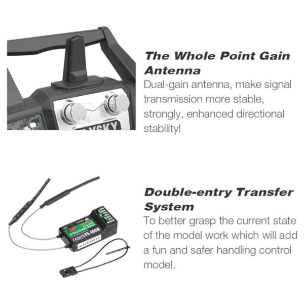 GoolRC Flysky FSi6X Transmisor de radio por control
