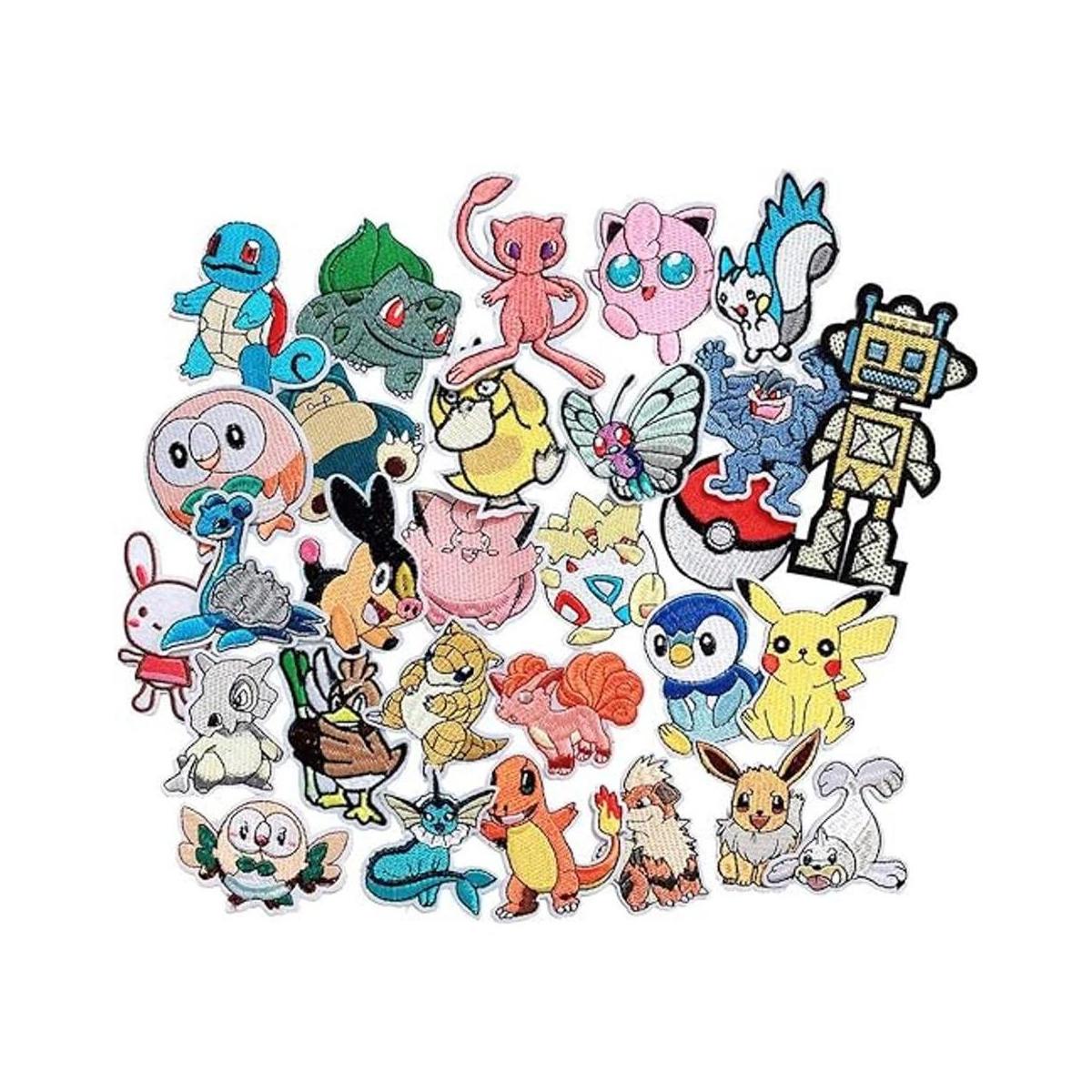 Anrher 30 parches de dibujos animados mezclados para
